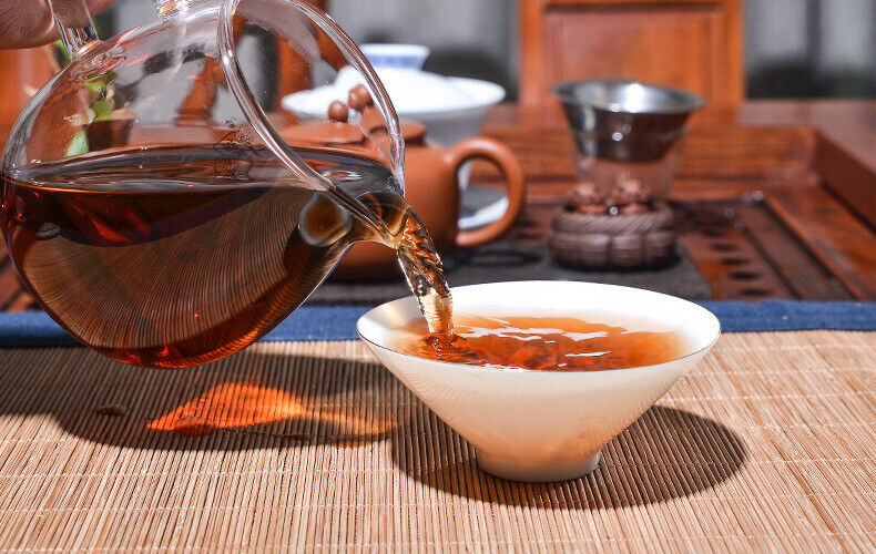 Yunnan Pu'er 357g Menghai Pu'er Ripe Tea Cake Yunnan Tea