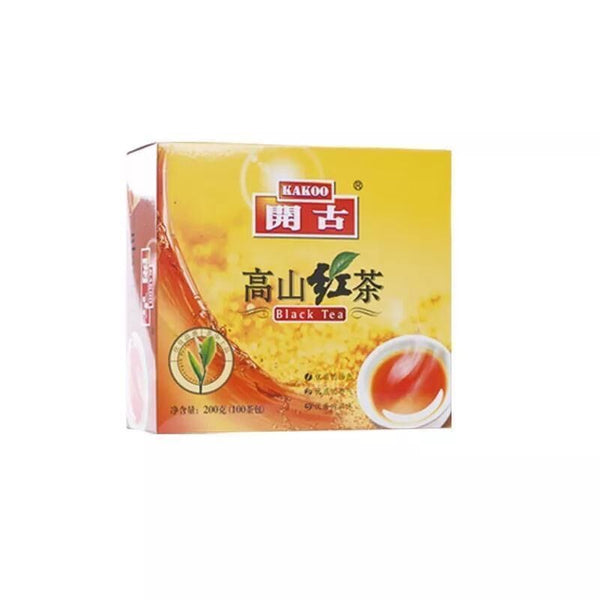 Kai Gu 100pcs Boxed Double Piece Premium Black Tea Yunnan Black Tea Bags 200g