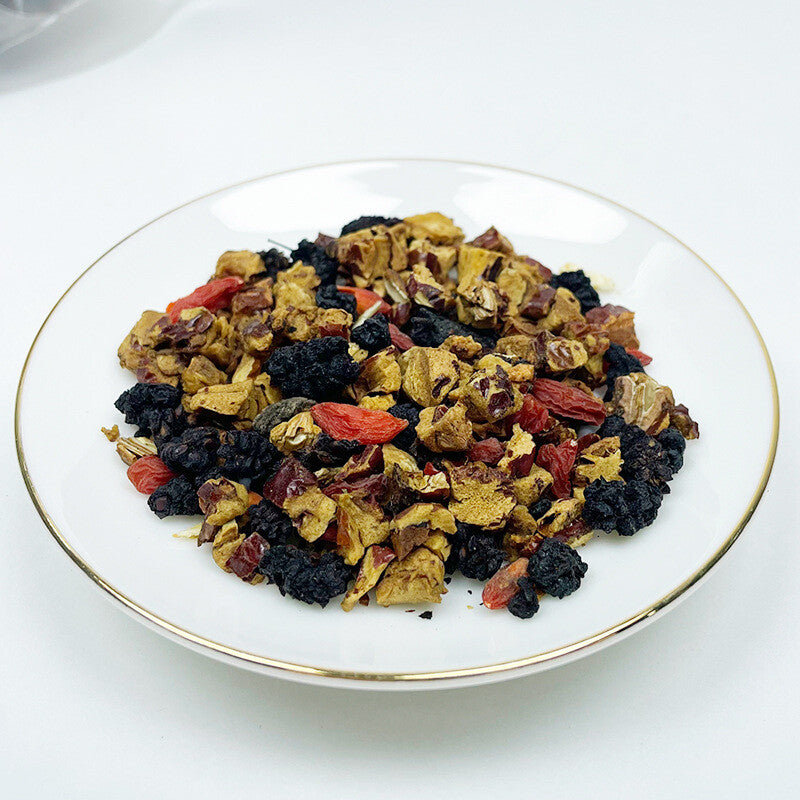 Red Date Tea for Men for Fatigue and Wellness Ginseng Mulberry Goji Berry