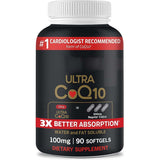 Heart Health-Qunol Ultra CoQ10 100mg 90 Softgels NEW SEALED EXP 2/26 Antioxidant