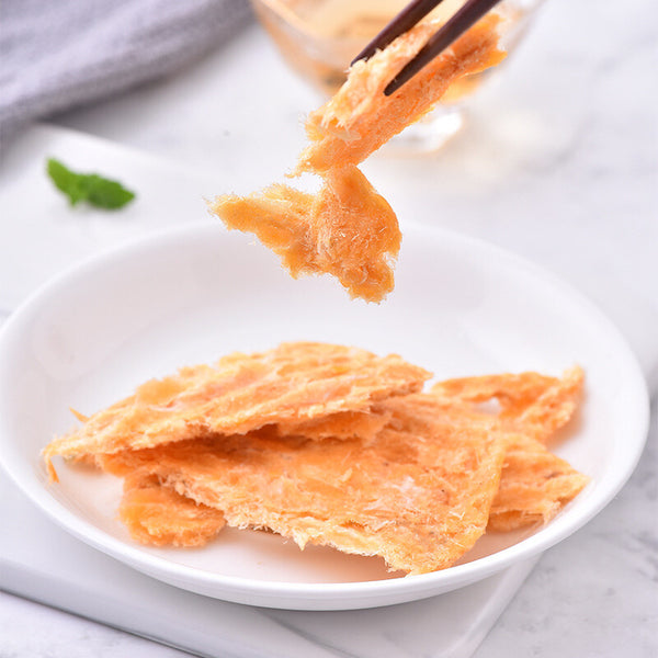 Grilled Cod Fillets Dried Fish Slices Ready-to-eat Snacks Seafood 250g/500g