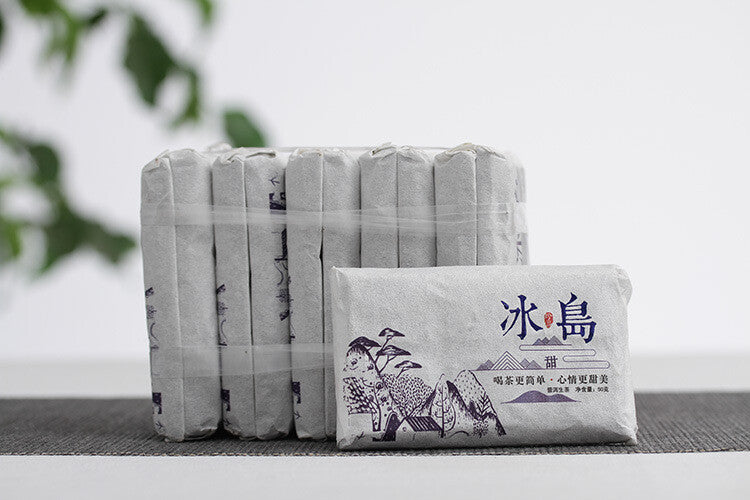 50g Yunnan Puerh Tea Icelandic Sweet Old Tree Puerh Raw Tea Brick