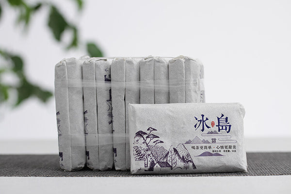 50g Yunnan Puerh Tea Icelandic Sweet Old Tree Puerh Raw Tea Brick
