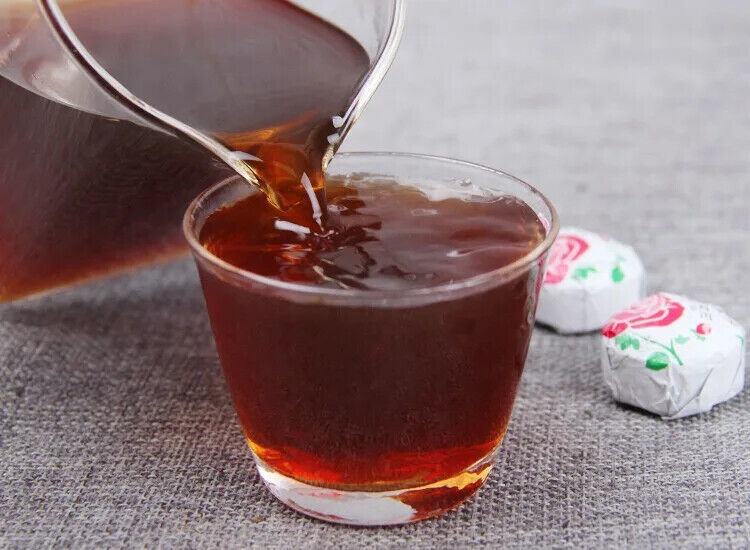 Yunnan Rose Flavor Mini Puer Tuo Cha Shu Puer Loose Flavor Tea Rose Pu Er Tea