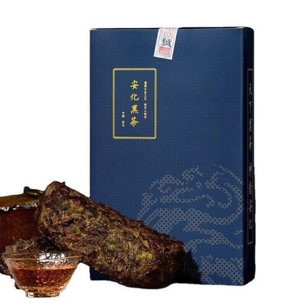 1000g Anhua Fu Zhuan Golden Flower Teas Hunan Dark Tea Brick