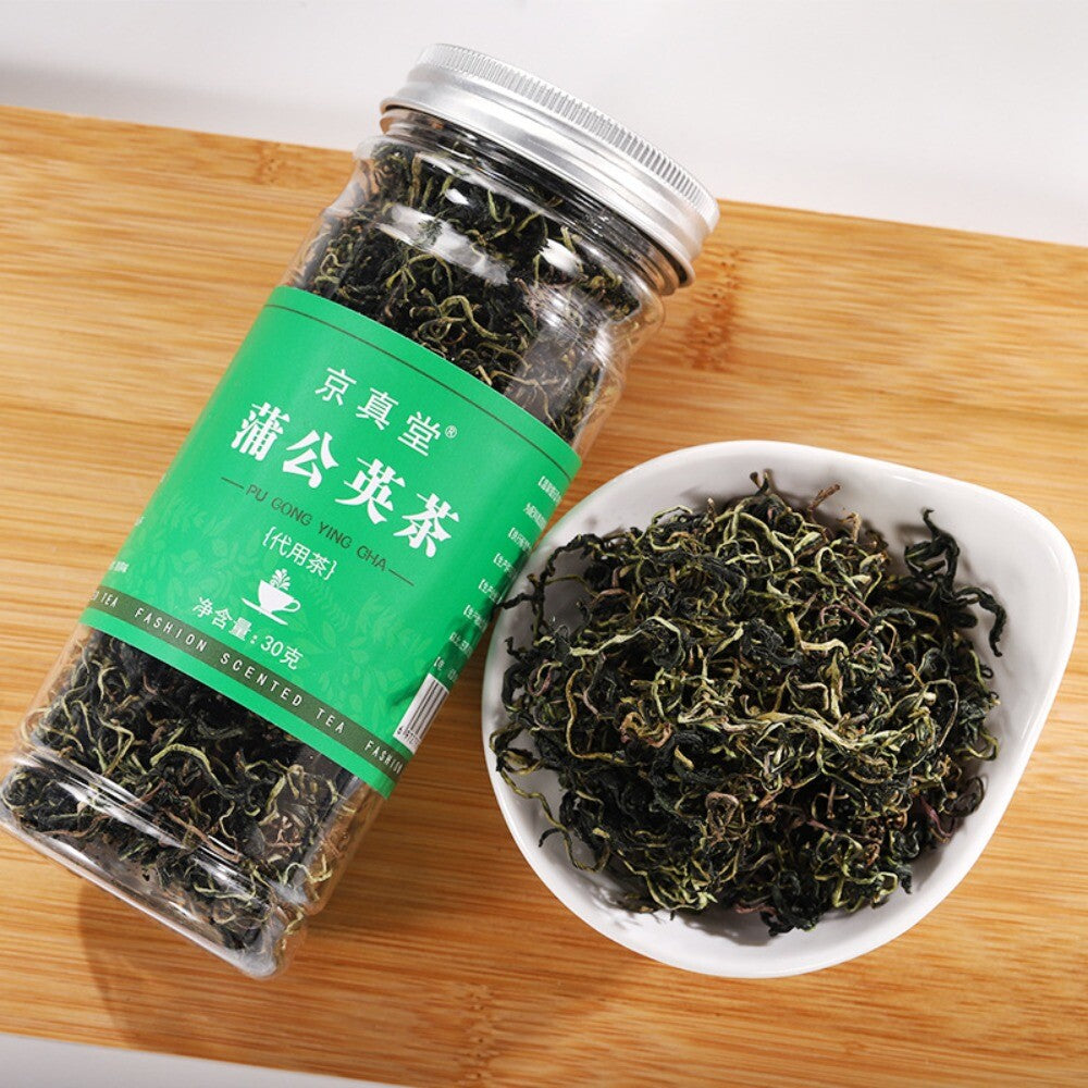 Dandelion Herbal Tea Bottle Tin Natural Detox Drink Liver Cleanse Main image