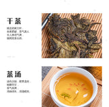 Premium Yunnan Pu-erh Raw Tea 357g Early Spring Golden Leaves Bulang Mountain