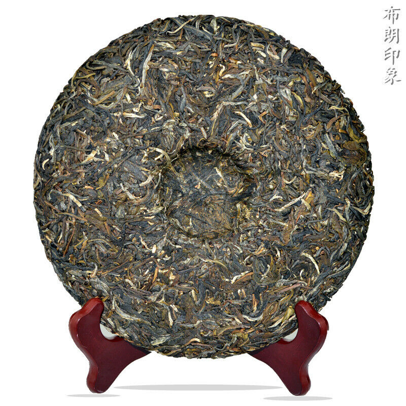 Pu'er Raw Tea Pressed Tea Cake Yunnan Old Tree Puerh Green Tea357g Premium Aged