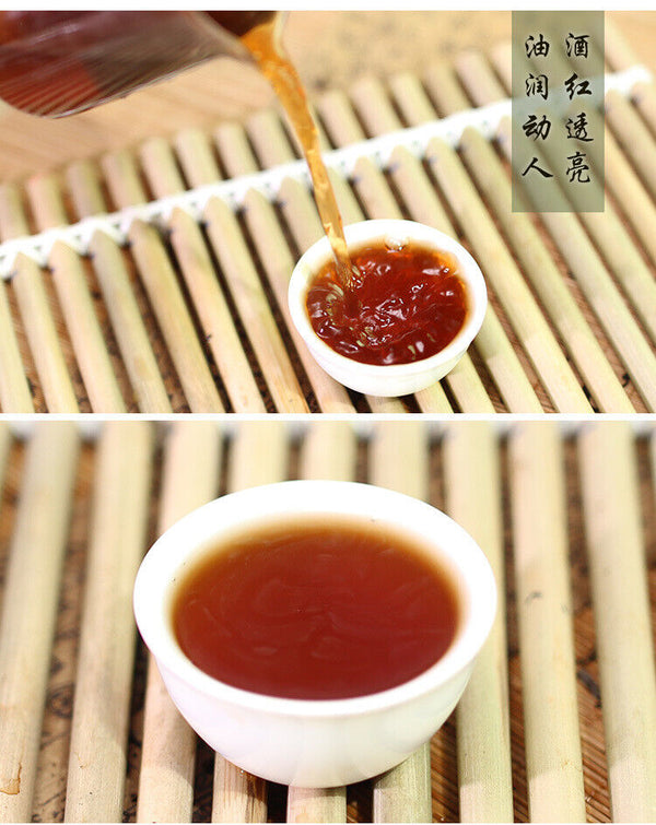 Puerh Ripe Tea Cake 357g Puerh Tea Ancient Tree Palace