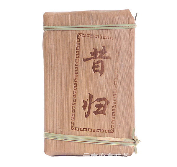 250g Xigui Gold Leaf Raw Brick Old Tree Raw Puerh Tea Brick Yunnan Puerh Tea