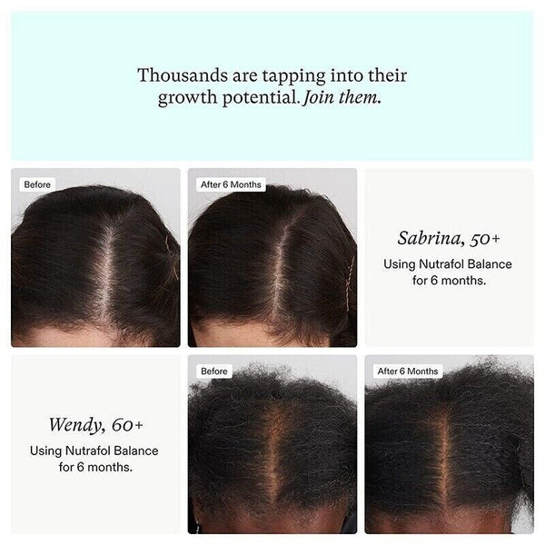 HOT !Women's Balance  Hair Growth Supplements Ages 45 Dermatologist Recommend