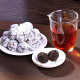 2018Dragon Pearl Tea Tuo Tea Ripe Puerh,Menghai Puerh High Mountain Shu Tea 500g