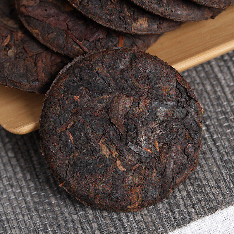 200g Yunnan Pu'er Tea Menghai Flavor Xiao Longzhu Mini Bamboo Tube Ripe Tea