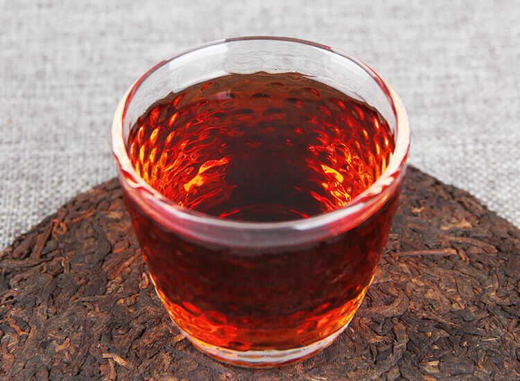 200g Puerh Tea Cake The More It Ages The Better It Smells Old Tree Tea Ripe Cake
