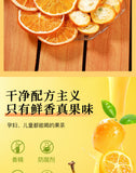 Fruit Tea Blend with Freeze-Dried Fruits Kumquat Snow Pear Hot Orange Tea
