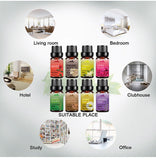 Essential Oils 100% Pure Natural Therapeutic Massage Oil 10 mL*8-piece Set