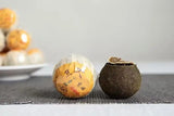 500G Famous Old Tangerine Ripe Puerh Dried Green Orange Peel Puer Tea Ball