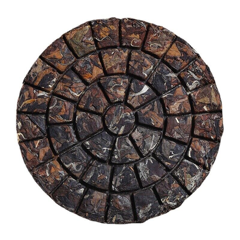 Yunnan Menghai high mountain tea hand broken tea Shou Mei old white tea 12.6oz Secondary image
