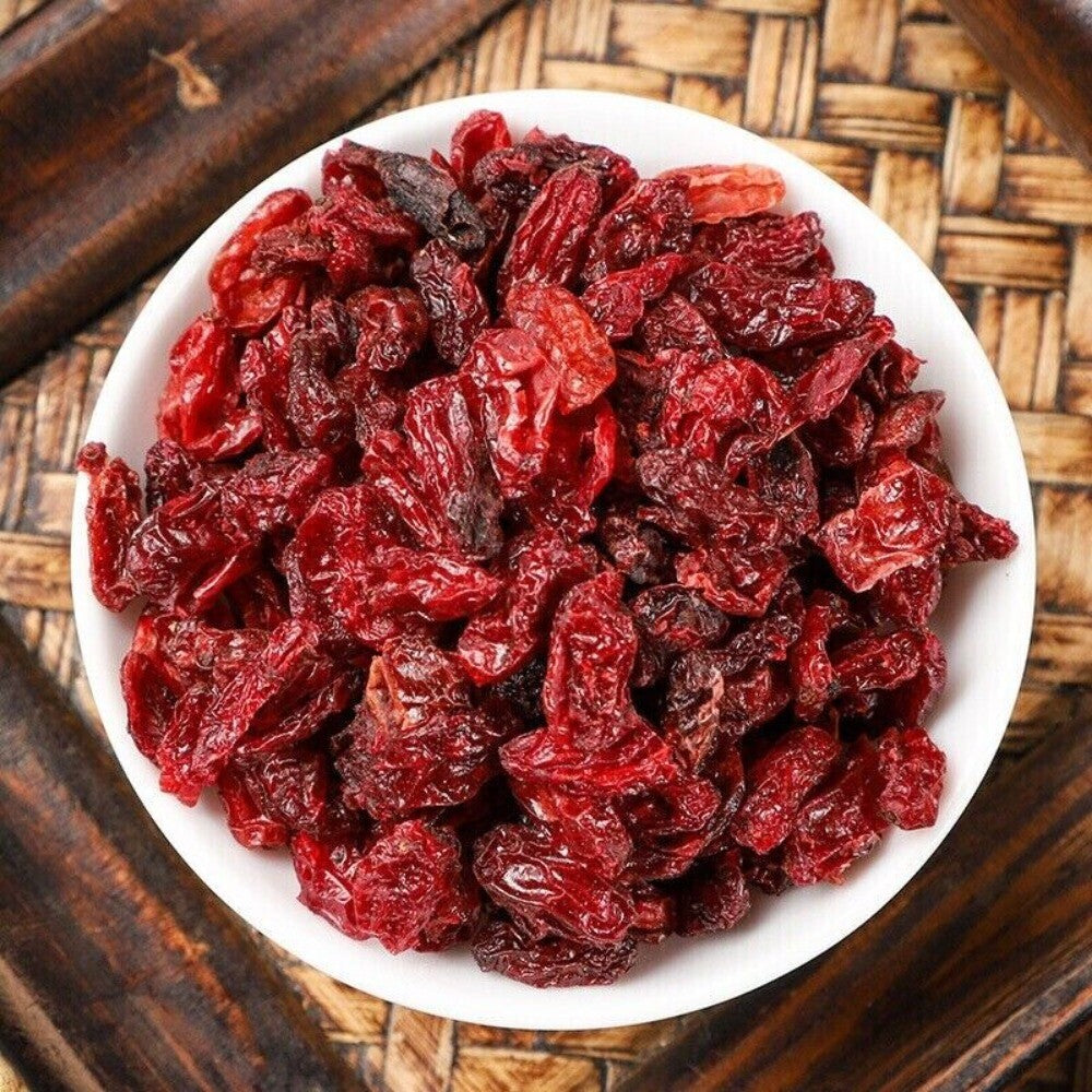 Whole Powdered Cornus Officinalis Premium Chinese Medicinal Herb Secondary image