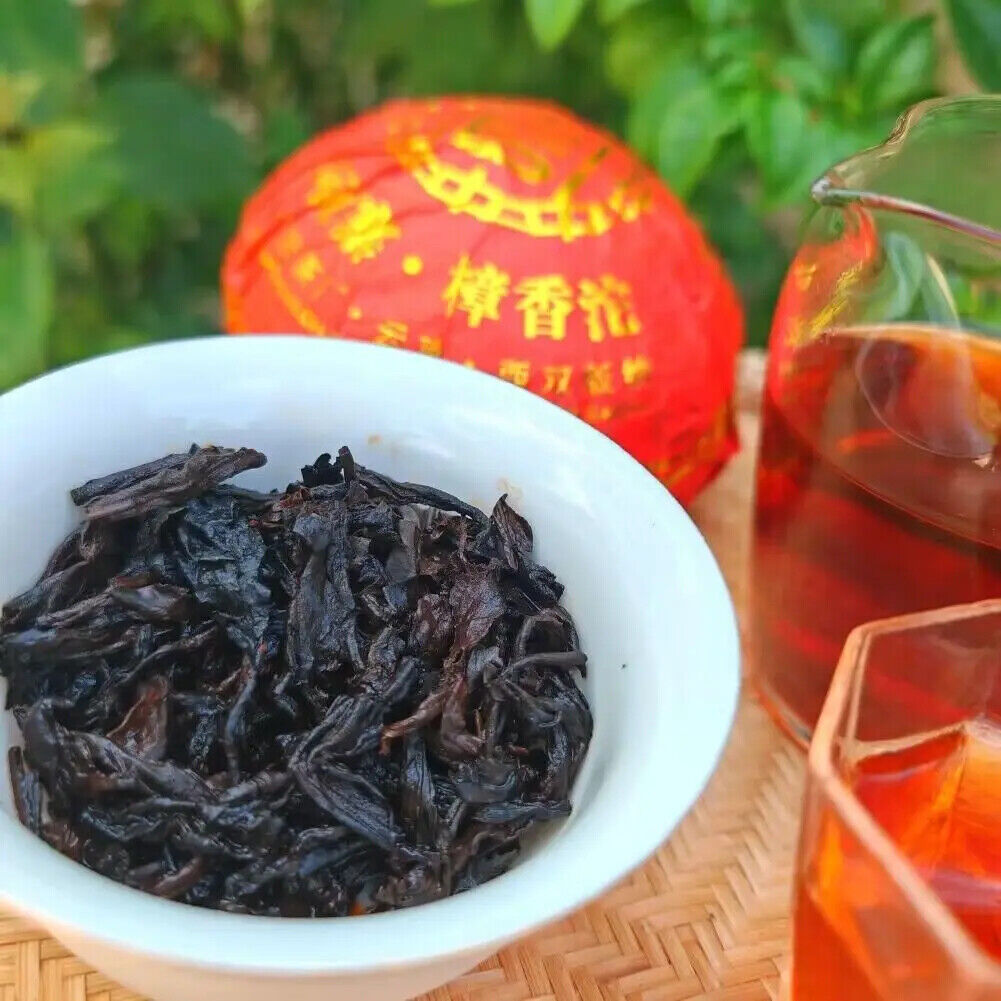 Raw Material Strong Taste Puer Tea 200g Chinese Compressed Fermented Puer Tuocha