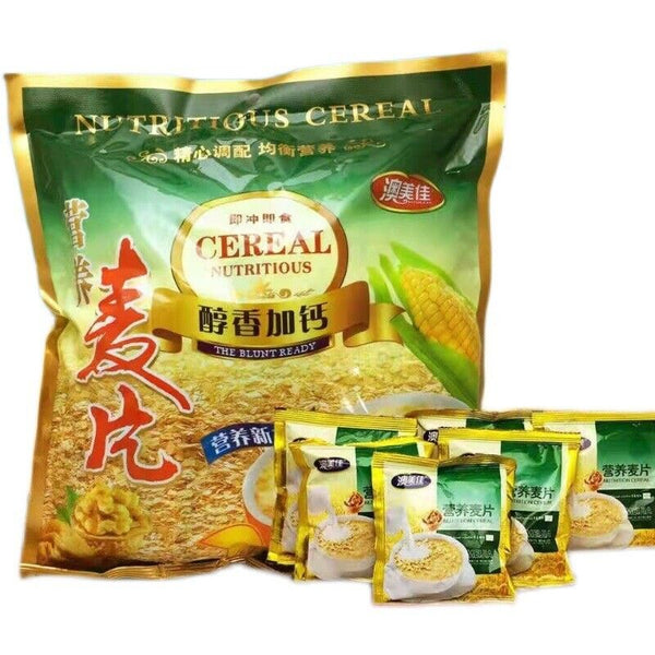 Instant Oatmeal Breakfast Cereal Sweet Milk Flavor Small Pack Quick Meal