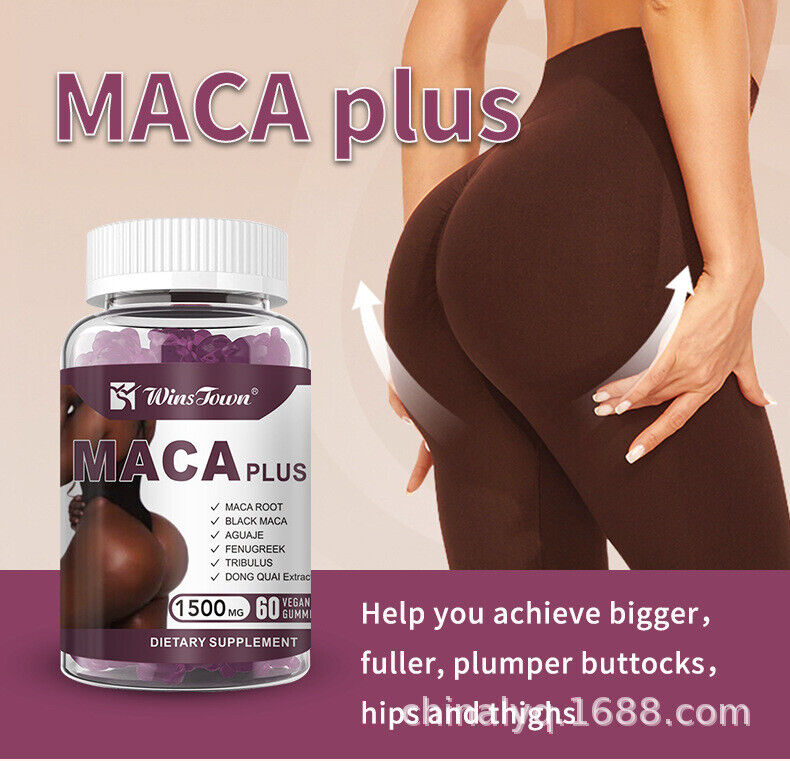 Maca Plus Gummy 100% Pure Natural Big Butt Gummies