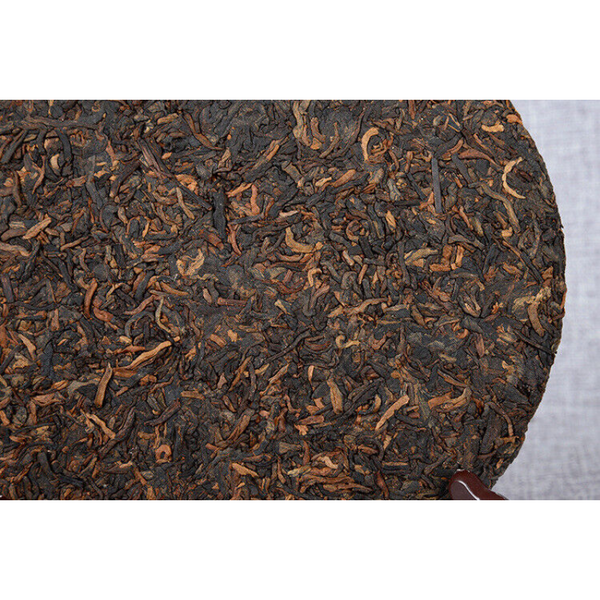 Top Black Tea Yunnan Pu-erh Tea Ancient Tree Pu-erh Ripe Cake Health Care 357g