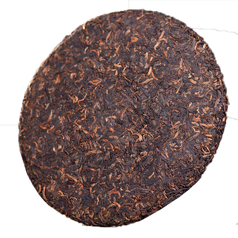 Golden Needle Tea Cake Glutinous Fragrance Palace Pu'er Ripe Tea Cake Puerh 357g