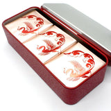 Red Edges Wuyi Rock Tea Four Famous Varieties Minbei Oolong with Green Leaves