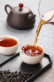 Yunnan Menghai Puerh Ripe Tea Glutinous Rice Fragrance Crushed Silver 500g