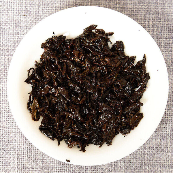 Yunnan Pu-Erh Tea Cooked Tea Cake Bailing Golden Bud Cooked Cake 100g/3.52oz