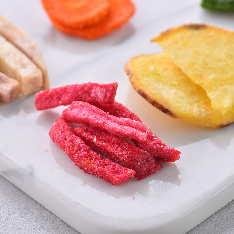 Getrocknetes Obst und Gemüse Gemischte Knusprige Obst Gemüse Vegetarische Snacks