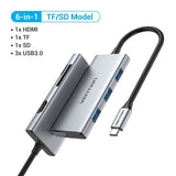 USB C HUB Type C to USB 3.0 Dock Station USB C HDMI RJ45 4K Type C 3.1 Splitter