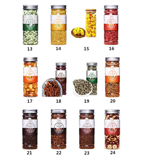 Organic Herbal Tea from China Natural Dried Fruit Flowering Tea