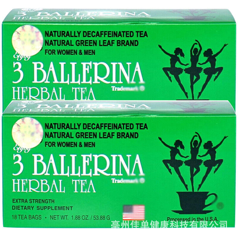 3 Ballerina Herbal Tea Slim Daughter STRENGTH Slim Tea Healthy Drink 3g *18 bags Main image
