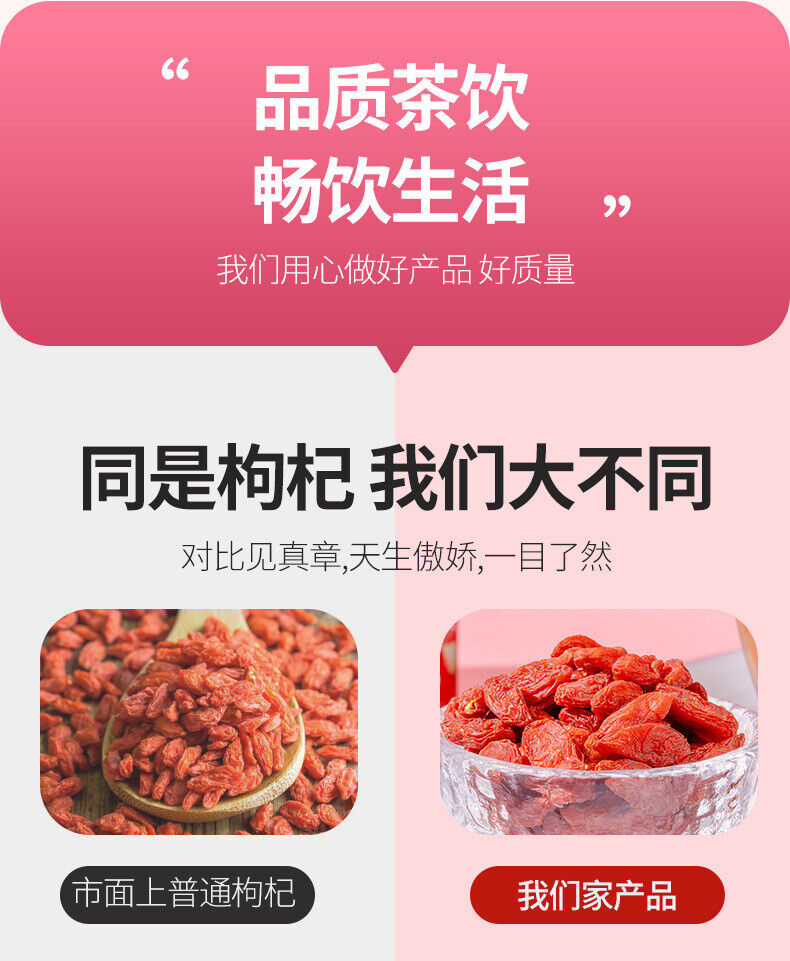 Organic Ningxia Goji Berries: Premium Sulfur-Free, Fresh Tea & Health