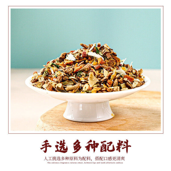 Honeysuckle Lianqiao Tea 30 Bags with Honeysuckle Forsythia Patchouli Herbal Tea
