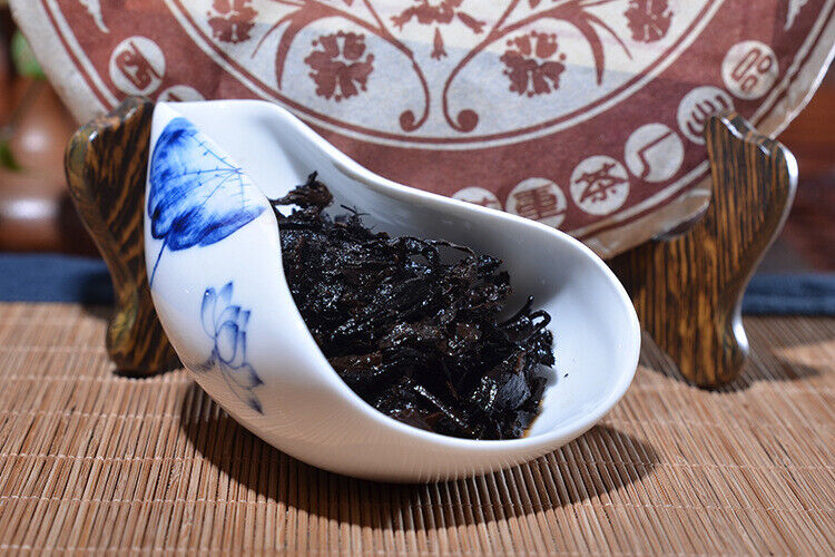 Golden Needle Tea Cake Glutinous Fragrance Palace Pu'er Ripe Tea Cake Puerh 357g