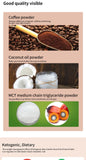 Full feeling ketogenic coffee meal replacement