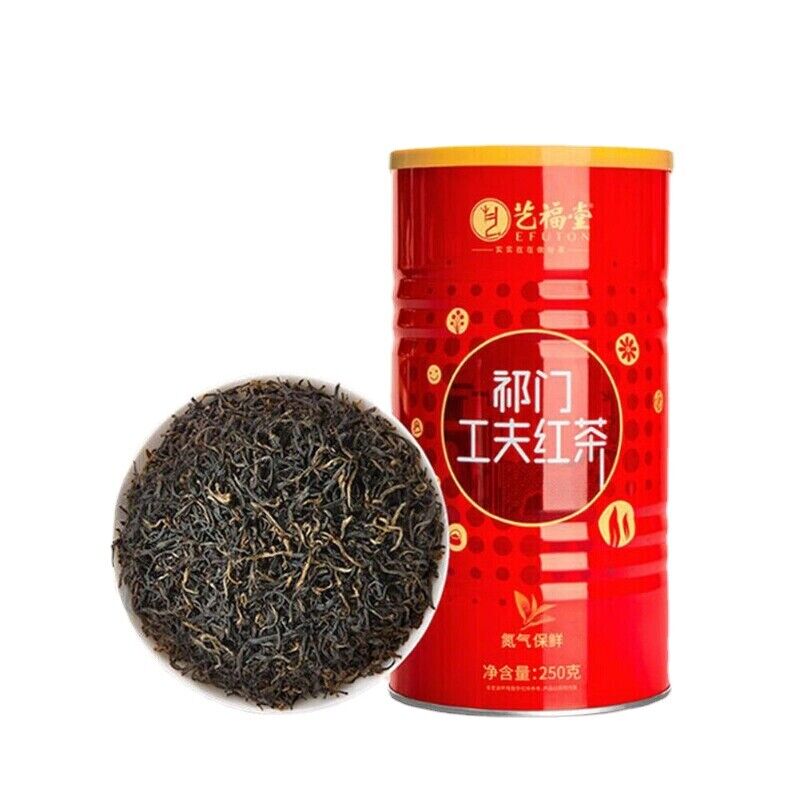 250g Natural Qimen Gongfu Black Tea Floral Fruity Fragrance Health 艺福堂 祁门功夫红茶