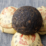 100g Golden Bud Tuo Cha Black Tea 2019 Yunnan Phoenix Tuocha Pu'er Ripe Tea