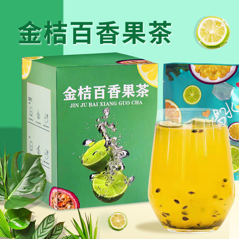 Lemon Pear Fruit Blend Dried Herbal Cold Brew 90g Box Kumquat Passion Fruit Tea