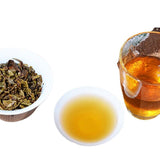 357g Yunnan Pu'er Cha Tea Arbor Golden Needle Tree Tea Cake Tea Old Pu'er