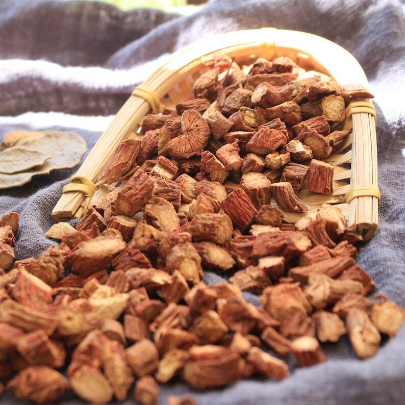 250g Dried Salvia Miltiorrhiza, Dan Shen, Salvia Root, Red Sage Root