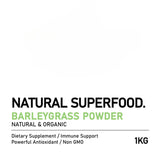 HELLOYOUNG 4kg Certified Organic Barley Grass Powder, Natural Superfood