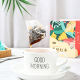 30g Box packed triangular tea bag white peach oolong tea flower fruit tea bag