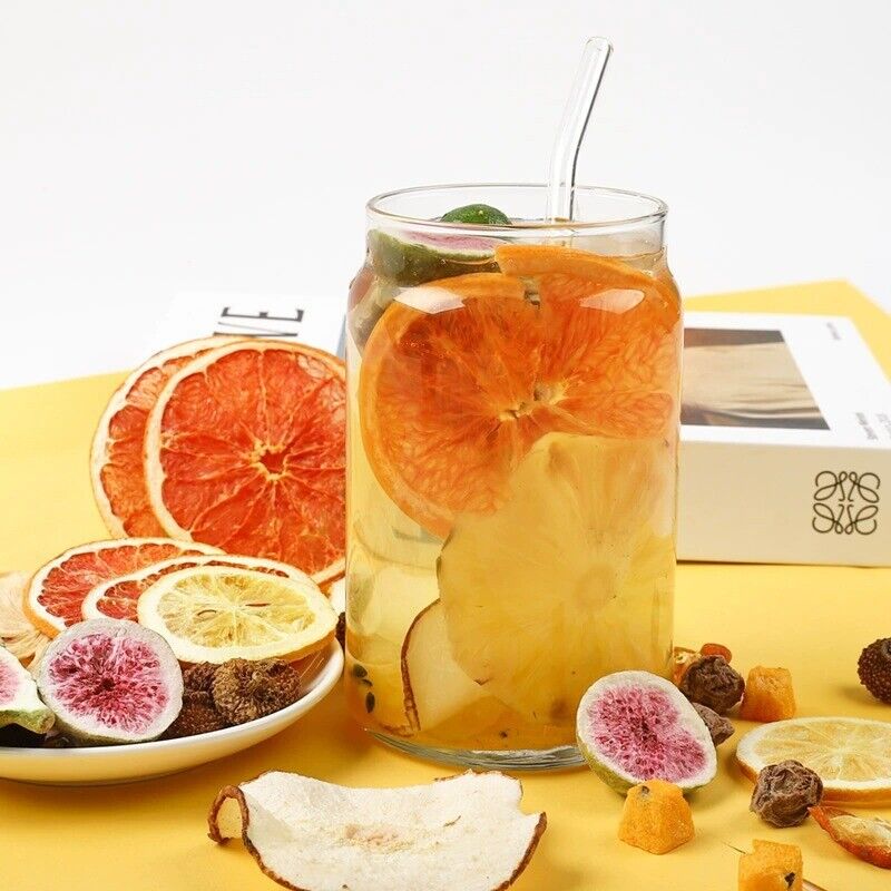 7 Days Mixed Fruit Tea Kumquat Lemon Passionfruit Grapefruit Plum Instant Drink