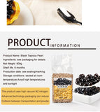 900g Premium Taiwan Bubble Tea Chewy Black Sugar Tapioca Pearls