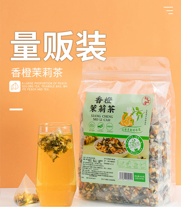 Cold Brew Fruit Herbal Blend 100-Bag Orange Jasmine Tea
