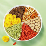 Natural Chrysanthemum, Goji Berry, Cassia Seed, Monkey Fruit, Xiantao Tea
